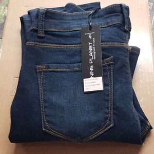 Nine Planet skinny dark stone jeans 7